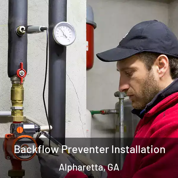  Backflow Preventer Installation Alpharetta, GA