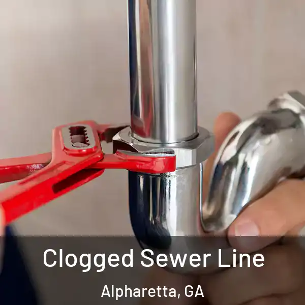  Clogged Sewer Line Alpharetta, GA