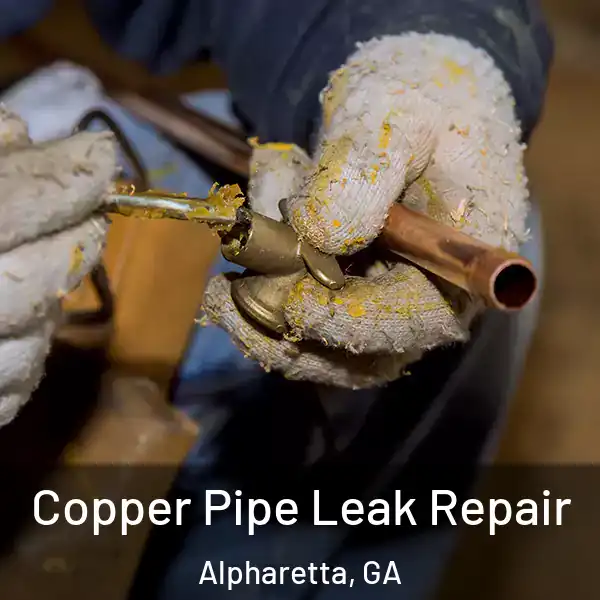 Copper Pipe Leak Repair Alpharetta, GA
