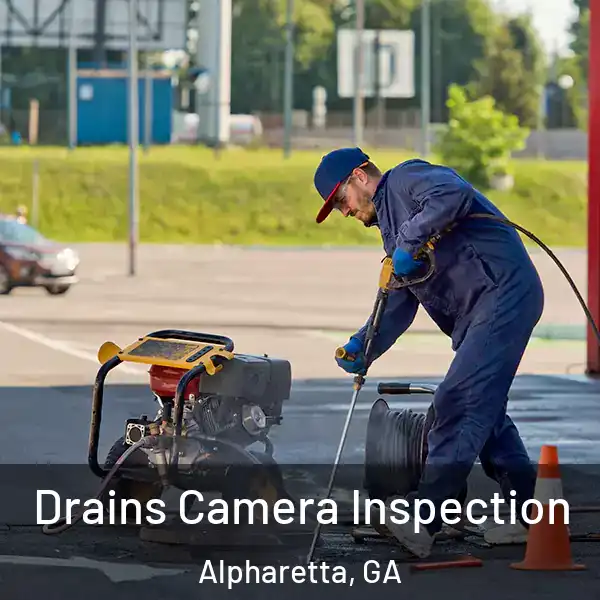  Drains Camera Inspection Alpharetta, GA
