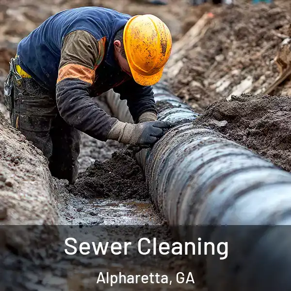  Sewer Cleaning Alpharetta, GA