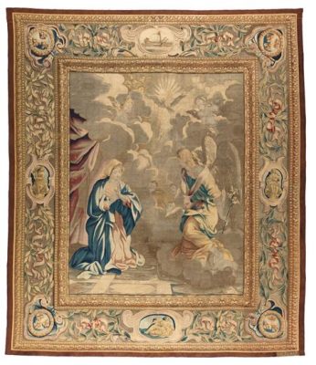  The Annunciation - A Tapestry Woven From Divine Light and Human Emotion